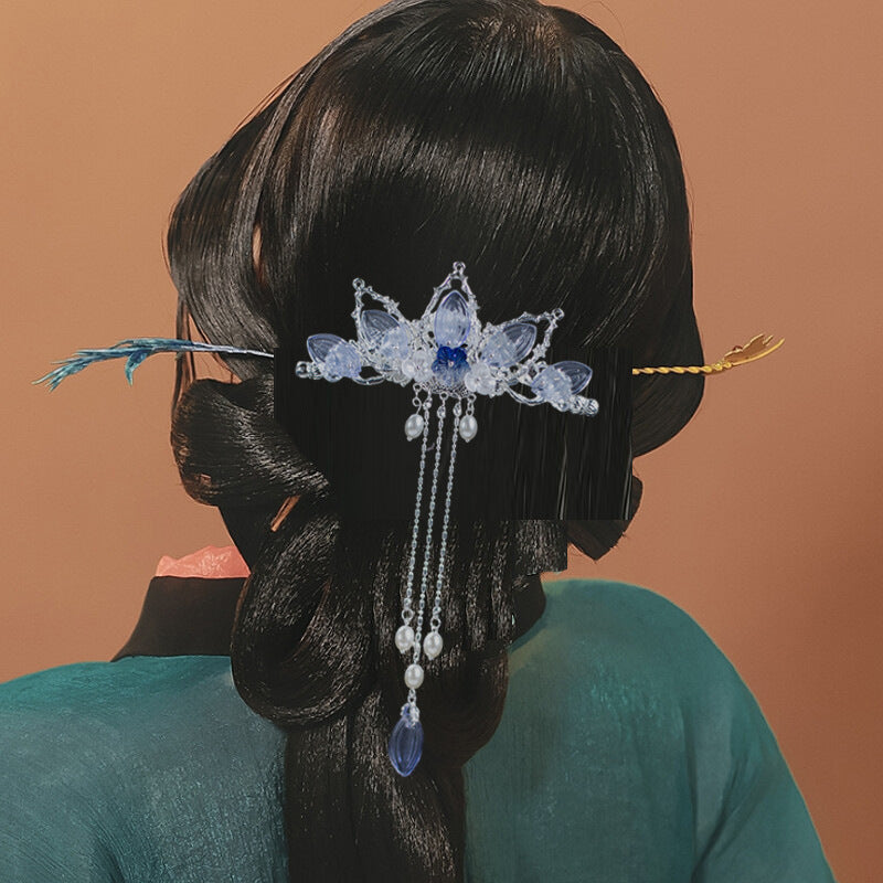 Girl's Back Pressure Set Hair Accessories Hairpin Hairpin Earrings