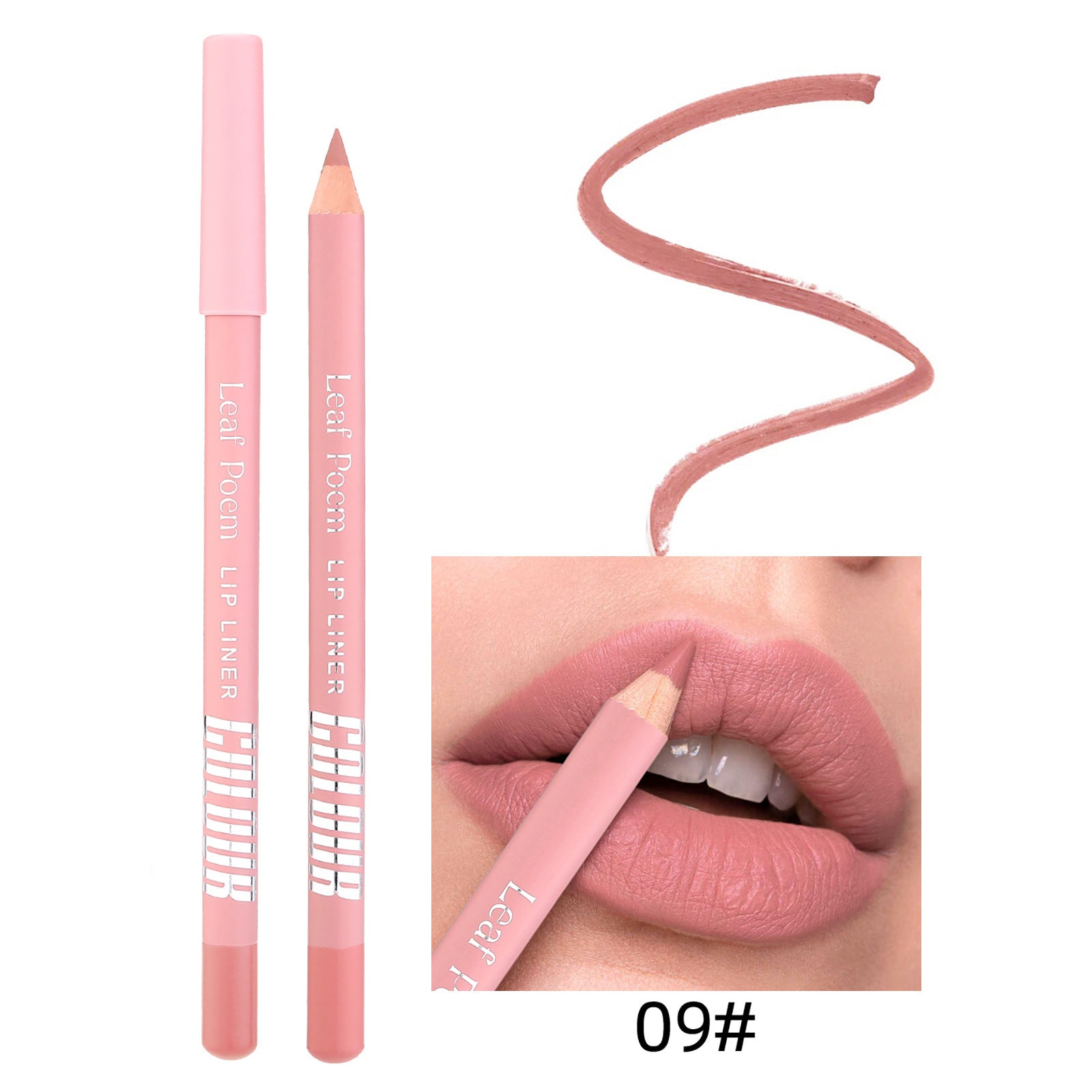 12 Color Matte Lipstick Lip Liner