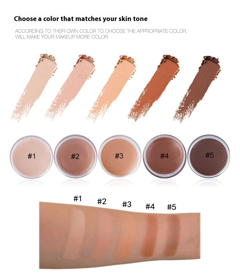 Concealer Foundation Cream Monochrome Concealer Plate